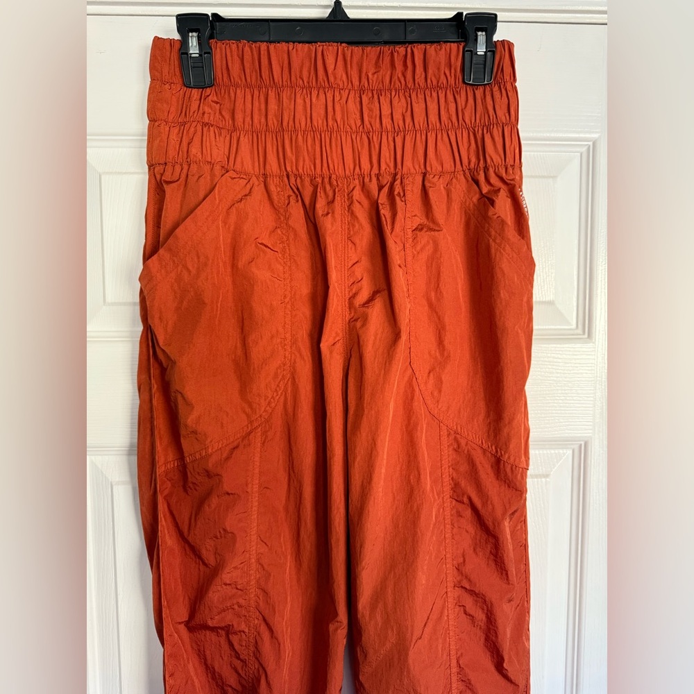 FP MOVEMENT Free People Way Home Rust High Rise Cinched Active Joggers Pants M - Picture 6 of 13